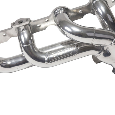 BBK 99-04 GM Truck SUV 4.8 5.3 Shorty Tuned Length Exhaust Headers - 1-3/4 Silver Ceramic 40050