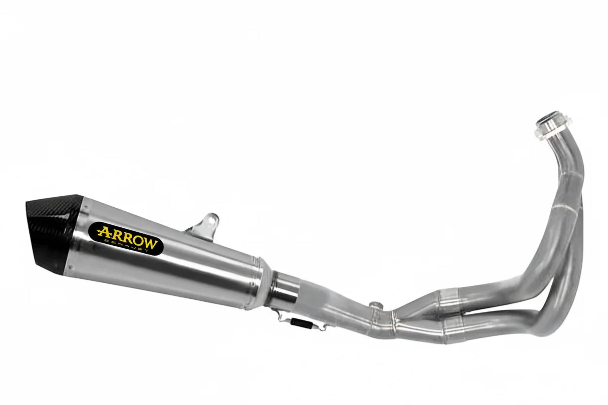 Arrow  Kawasaki  Z650 / Ninja 650 / Versys 650 E5+ 2025 Full System With X-Kone Nichrom Silencer - 77001xki
