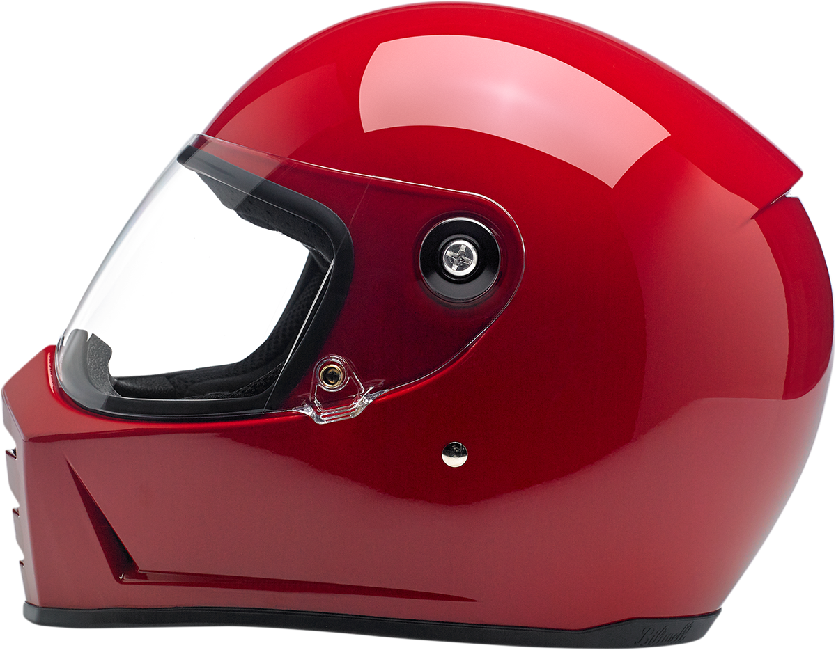 BILTWELL Lane Splitter Helmet - Gloss Blood Red - Large 1004-837-104