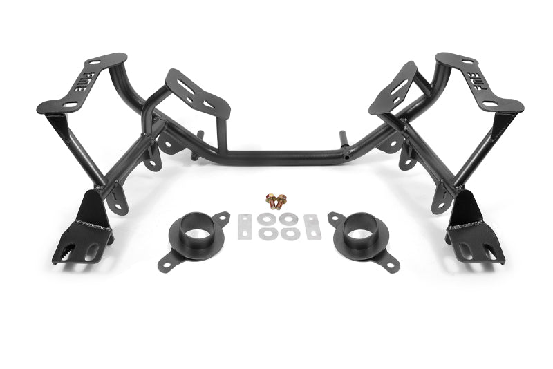 BMR 96-04 Ford Mustang K-Member Standard Version w/ Spring Perches - Black Hammertone KM742H