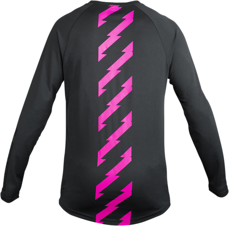 MUC-OFF USA Riders Long-Sleeve Jersey - Gray - XS 20059