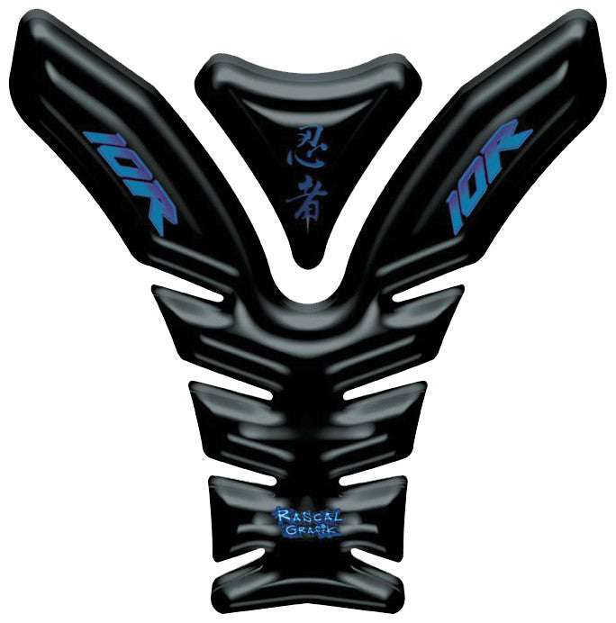 RASCAL GRAFIK Tank Pad Kaw Zx10 Blk/Blu RA36539
