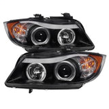 Spyder BMW E90 3-Series 06-08 Projector LED Halo Amber Reflctr Rplc Bulb Blk PRO-YD-BMWE9005-AM-BK 5009005