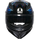 AGV K7 Helmet - Genisys - Black/Blue/Gray - Large 0101-18001