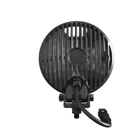 KC HiLiTES SlimLite 6in. LED Light 50w Spot Beam (Single) - Black 1100