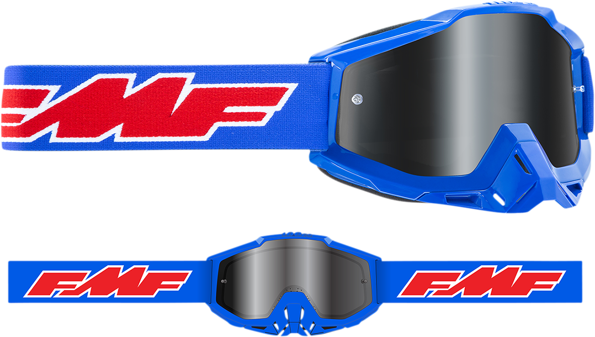 FMF PowerBomb Sand Goggles - Rocket - Blue - Smoke F-50043-00002 2601-2984