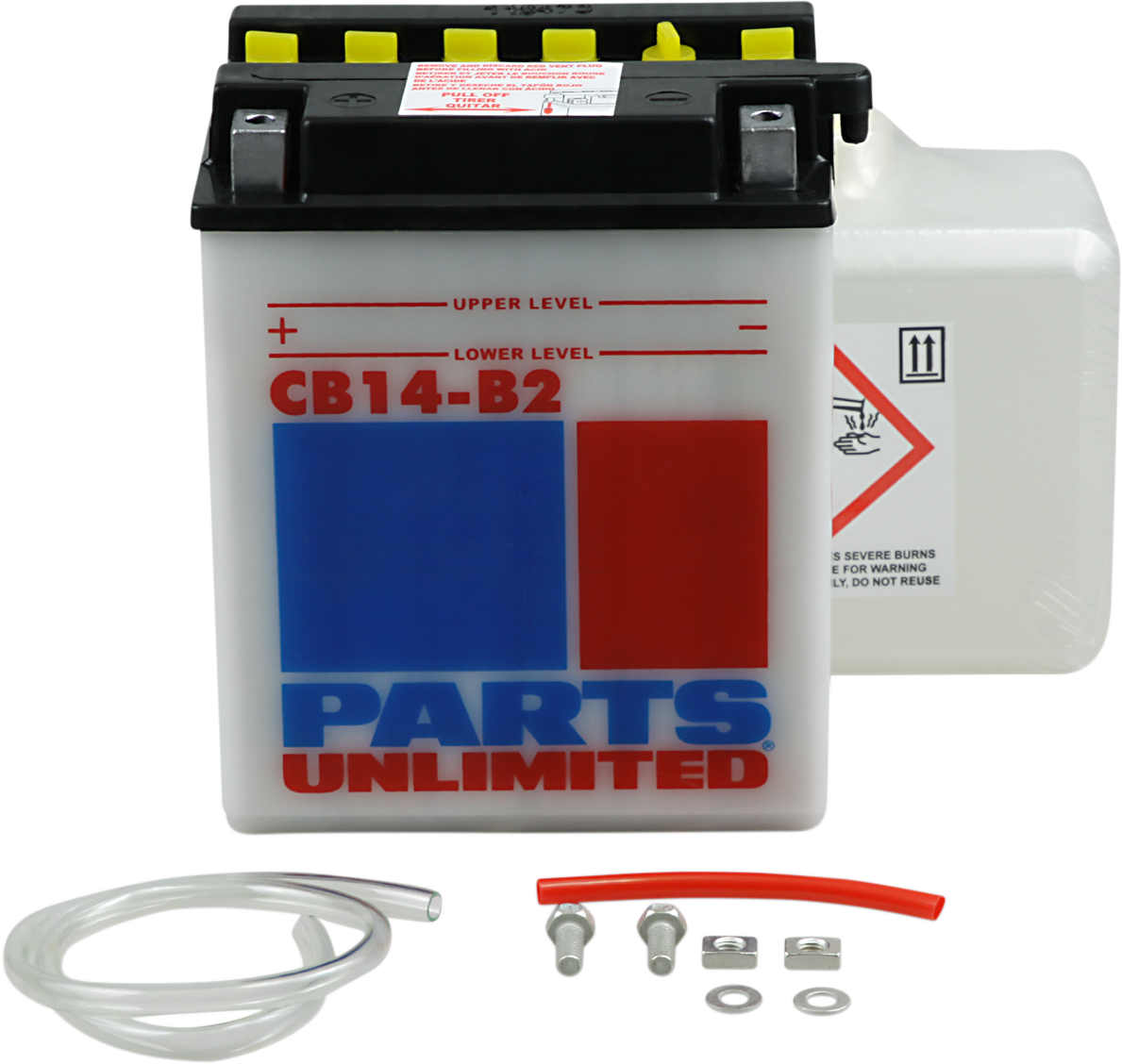 Parts Unlimited Battery - Yb14-B2 Cb14-B2-Fp