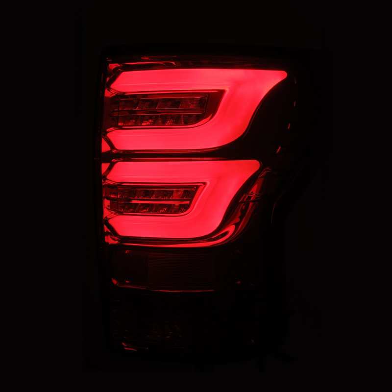 AlphaRex 07-13 Toyota Tundra PRO-Series LED Tail Lights Jet Black 670010