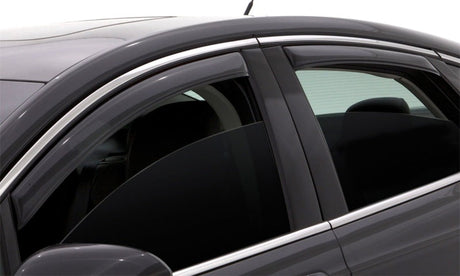 AVS 08-14 Dodge Avenger Ventvisor In-Channel Front & Rear Window Deflectors 4pc - Smoke 194065