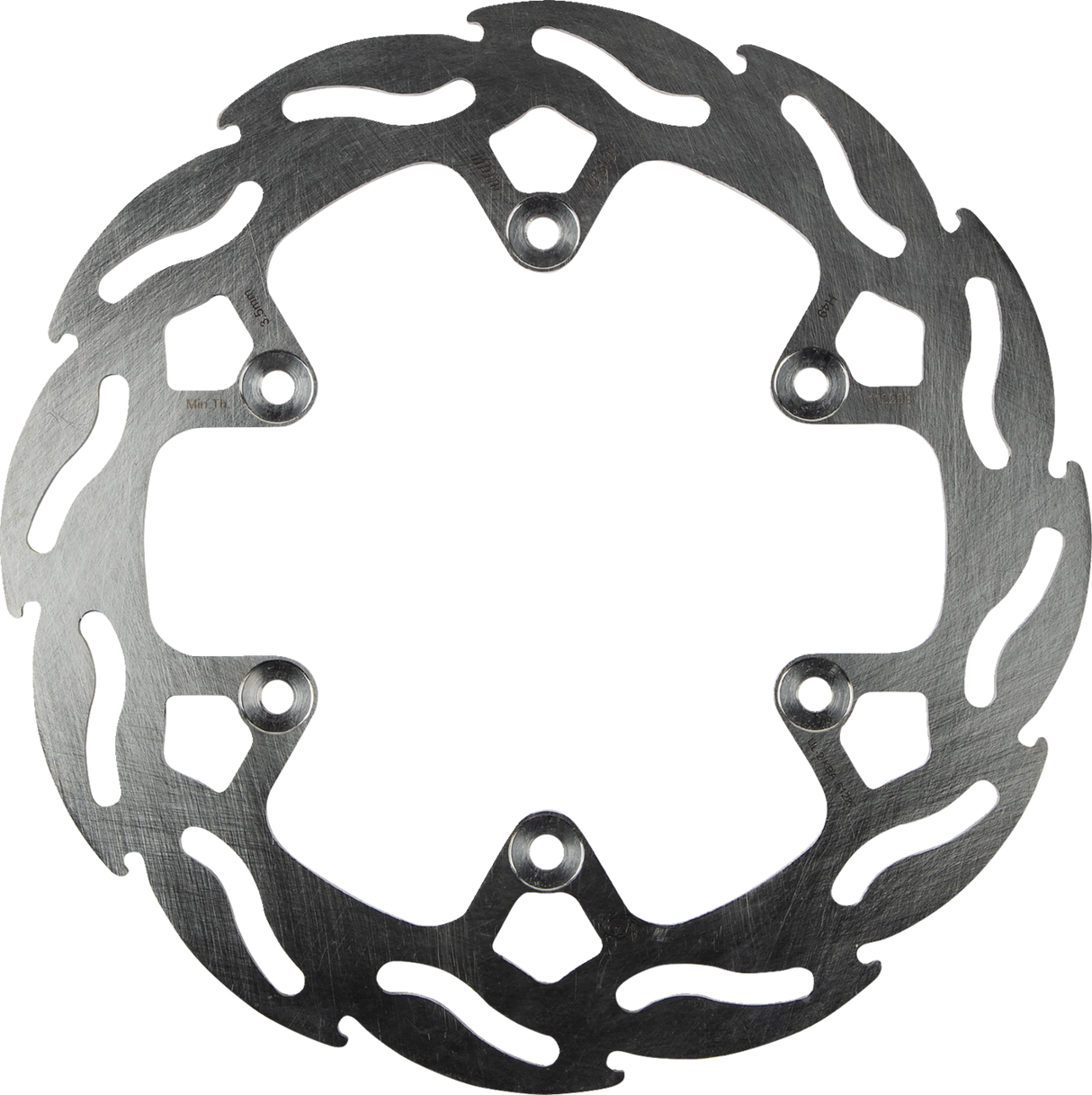 MOTO-MASTER Brake Rotor - Rear - Flame 110209-PU