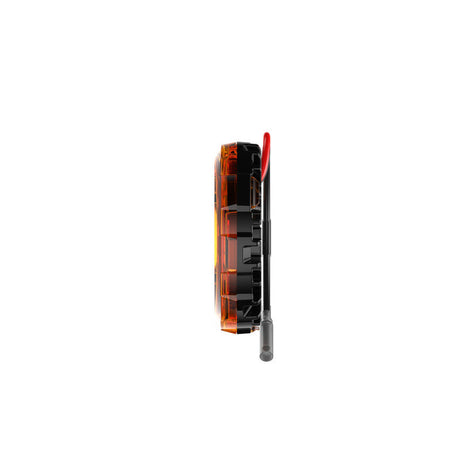 KC HiLiTES Cyclone V2 2.2in. LED Accessory Light 5w Flood Beam (Single) - Amber Lens 1360