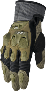 THOR Terrain Gloves - Army/Charcoal - Medium 3330-7287