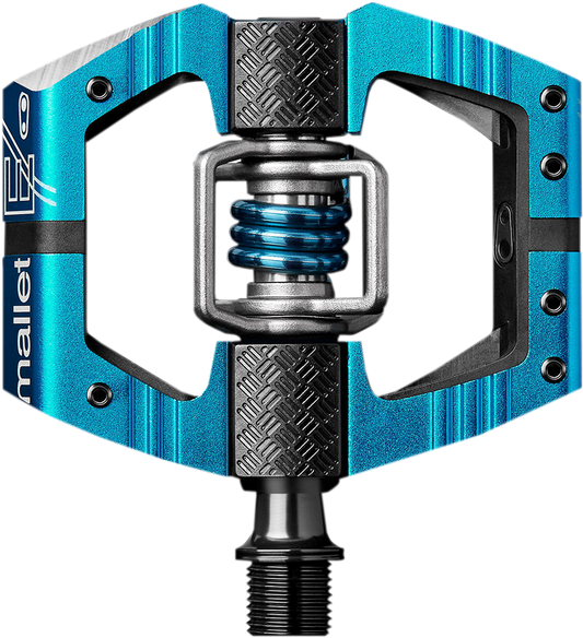 CRANKBROTHERS Mallet E Pedals - Blue/Blue 15991