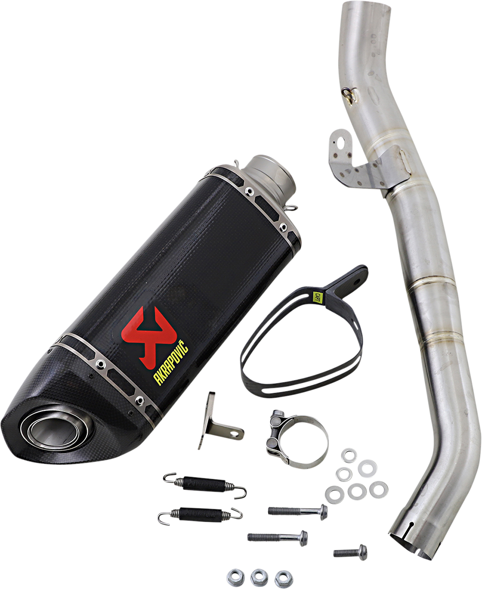 AKRAPOVIC Street Triple - Silenciador de Fibra de Carbono Street Triple 765 R 2020-2022 S-T7SO3-APC 1811-3992 