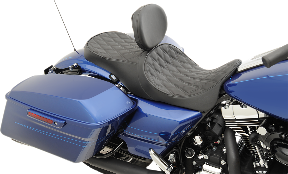 ESPECIALIDADES DE ARRASTRE Asiento Touring bajo hacia adelante - Diamante - FL '08-'22 0801-1011 