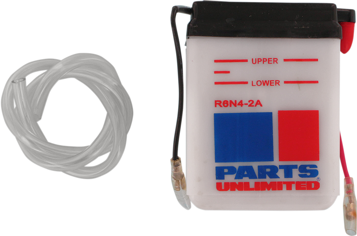 Parts Unlimited Conventional Battery 6n4-2a