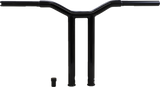 BURLY BRAND Handlebar - Dominator - Straight - 14" - Black B12-6073B