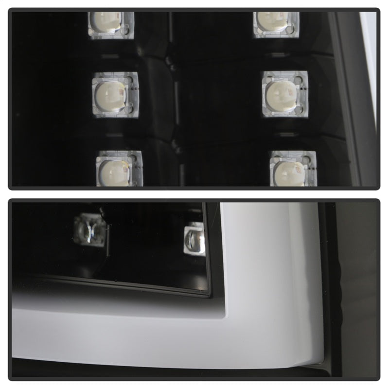 Spyder 03-06 Chevy Silverado - (Does Not Fit Stepside) LED Tail Lights - All Black ALT-YD-CS03V2-LED 5085849
