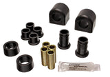 Energy Suspension 84-87 Chevrolet Corvette Black 26mm Front Sway Bar Bushing Set (End Links Inc) 3.5139G