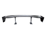 NRG Carbon Fiber Spoiler - Universal (59in.) NRG Logo Large End Plates CARB-A590NRG