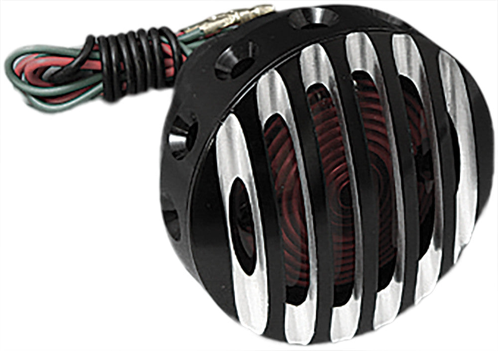 WEST-EAGLE Grill Taillight Black W/Aluminum Accents 5905-BAB