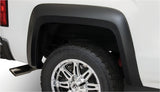 Bushwacker 14-15 GMC Sierra 1500 Extend-A-Fender Style Flares 4pc - Black 40961-02