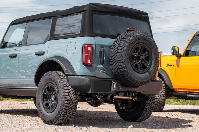 Corsa 21-22 Ford Bronco 2.3L Turbo 2.75in Cat-Back Single Exhaust w/ 4in Straight-Cut Polished Tips 21206