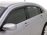 AVS 07-10 Chrysler Sebring Ventvisor In-Channel Front & Rear Window Deflectors 4pc - Smoke 194458