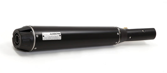 Arrow Yamaha Xv 950 R Stainless Steel Link Pipe + Nichrom Dark Homologated Rebel Silencer With Aluminium End Cap  74502rbn