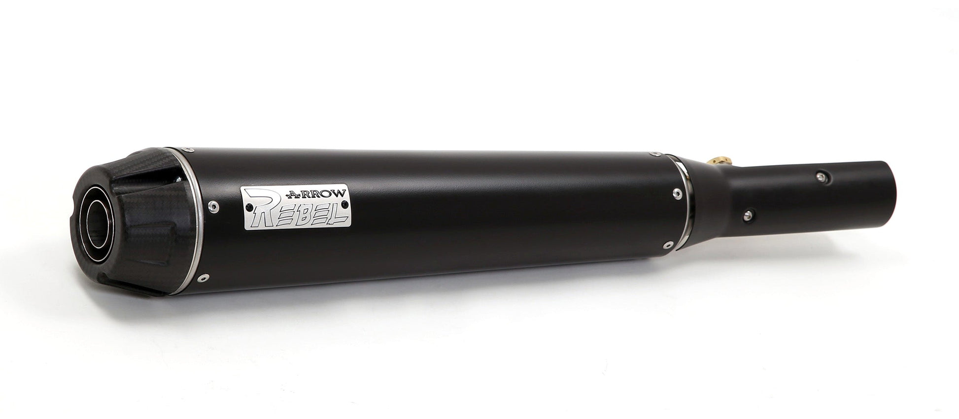 Arrow Kawasaki Z900rs Nichrom Dark Homologated Rebel Silencer With Aluminium Black End Cap For Original Or Arrow Collectors  74506rbn