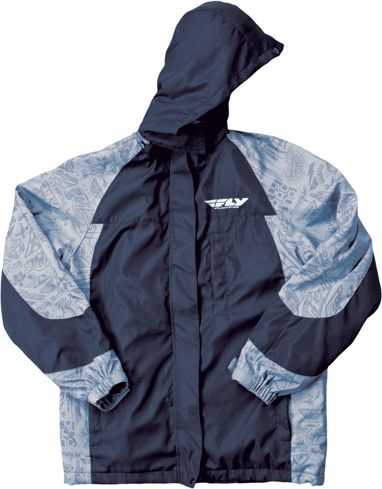 FLY RACING Pit Jacket Black/Grey 2x 354-60502X