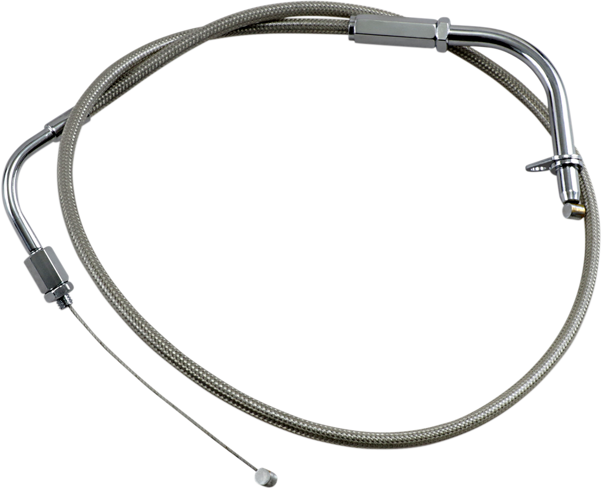 MOTION PRO Throttle Cable - Pull - Yamaha - Stainless Steel 65-0284