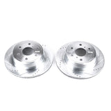 Power Stop 07-19 Cadillac Escalade Rear Evolution Drilled & Slotted Rotors - Pair AR8658XPR