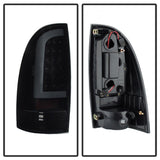 xTune 05-15 Toyota Tacoma (Excl LED Tail Lights) LED Tail Lights - Blk Smk (ALT-ON-TT05-LBLED-BSM) 9038556