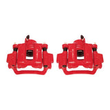 Power Stop 10-18 Lexus GX460 Rear Red Calipers w/Brackets - Pair S2736