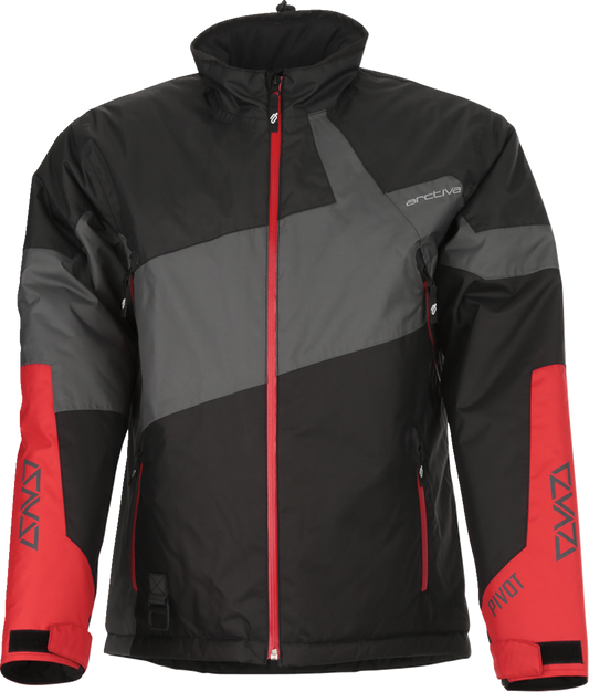 ARCTIVA Pivot 6 Jacket - Gray/Black/Red - Large 3120-2108