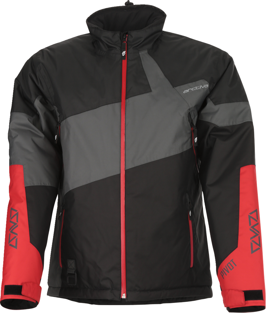 ARCTIVA Pivot 6 Jacket - Gray/Black/Red - 2XL 3120-2110