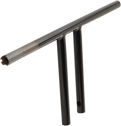 DRAG SPECIALTIES Handlebar - T-Bar - Dimpled - 10" - Black ACT 23.5" WIDE 0601-4222