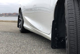 Rally Armor 16-21 Honda Civic Si Coupe Red UR Mud Flap w/ Black Logo MF50-UR-RD/BLK