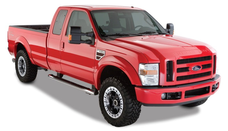 Bushwacker 08-10 Ford F-250 Super Duty Styleside OE Style Flares 4pc 81.0/96.0in Bed - Black 20918-02