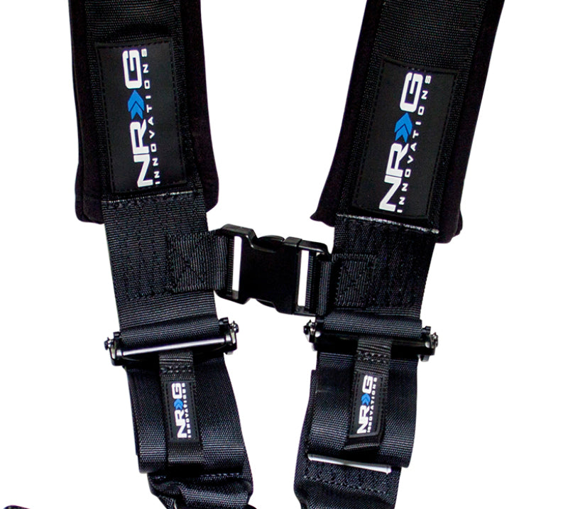 NRG SFI 16.1 5PT 3in. Seat Belt Harness / Latch Link - Black SBH-5PCBK