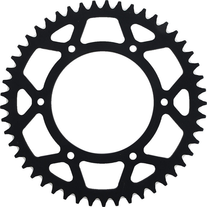 SUPERSPROX Rear Sprocket Aluminum 49t-520 Blk Husq/Ktm RAL-990-49-BLK