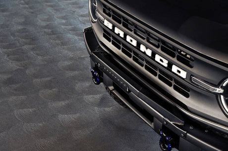 DV8 Offroad 21-22 Ford Bronco Factory Modular Front Bumper Bull Bar LBBR-04