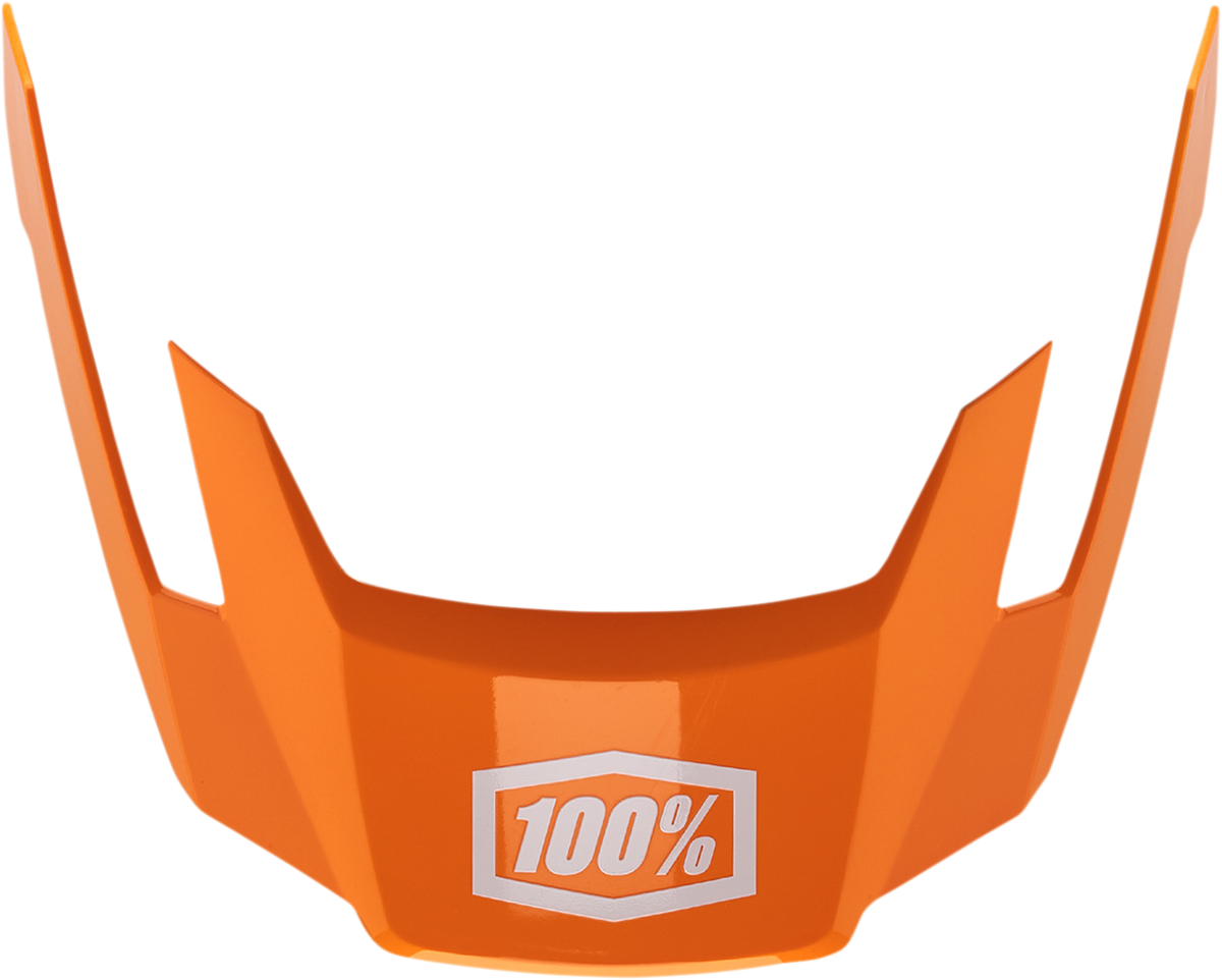 100% Altec Visor - Neon Orange - XS/S 89025-00011
