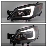 Spyder Subaru WRX 08-09 Projector Headlights - HID Model Only - Black PRO-YD-SWRX08-HID-LBDRL-BK 5083937