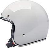 BILTWELL Bonanza Helmet - Gloss White - Medium 1001-164-203