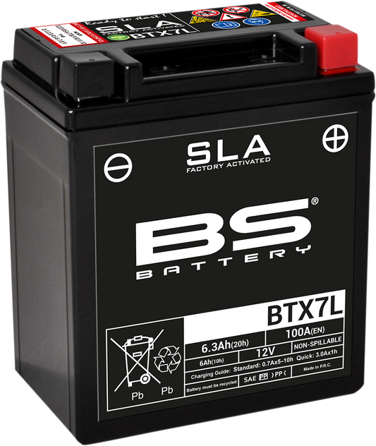 BS BATTERY Battery - BTX7L (YTX) 300673