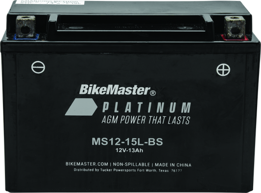 BikeMaster AGM Battery - MS12-15L-BS 780717