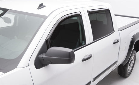 EGR 14+ Chev Silverado/GMC Sierra Crw Cab In-Channel Window Visors - Set of 4 (571771) 571771