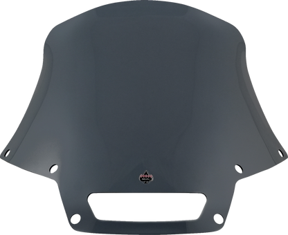 KLOCK WERKS Flare™ Windshield - 10" - Dark Smoke - FXLRST KWW-02-0611